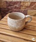 DRIP Collection – Beige & Green Glazed Pottery Mug (300 ml)