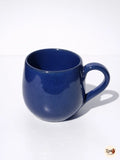 Barrel Collection – Midnight Blue Glazed Pottery Mug (350 ml)