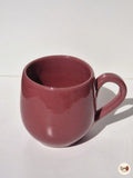 Barrel Collection – Dusty Rose Glazed Pottery Mug (350 ml)