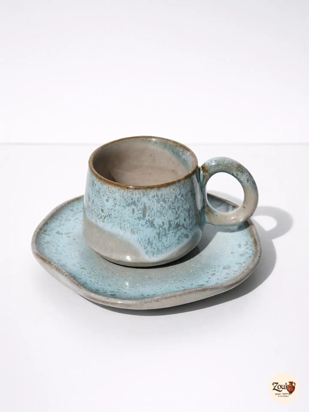 DRIP Collection – Handcrafted Espresso Cup & Saucer (100 ml)