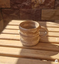 Puffy Collection – Handmade Pottery Cup (With Handle) – 100 ml